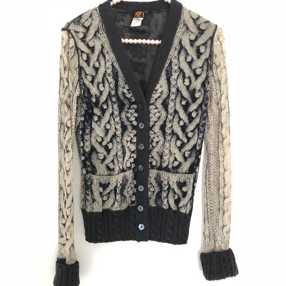 jean paul gaultier cardigan